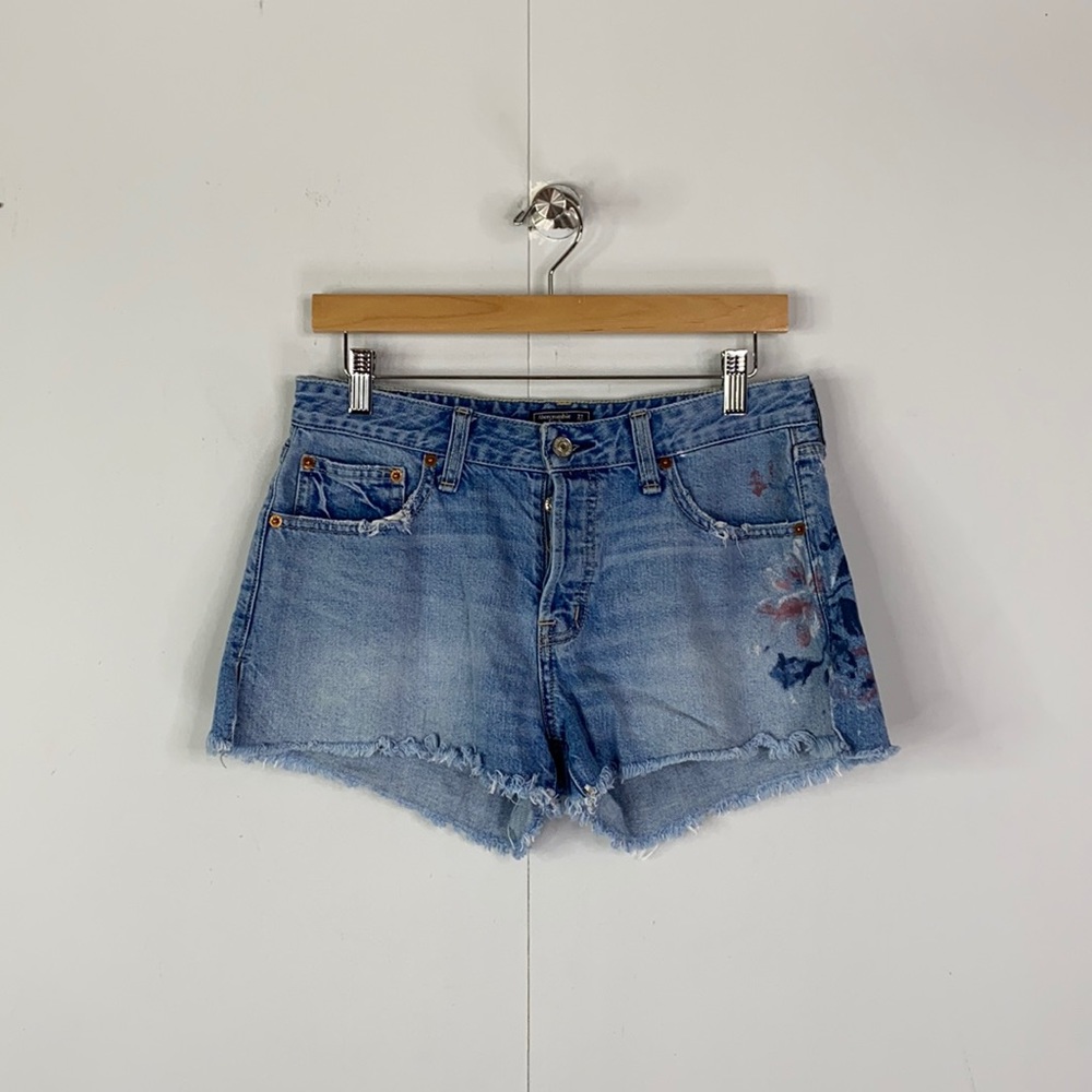 Abercrombie Ames Low Fit Boyfriend Shortie Shorts